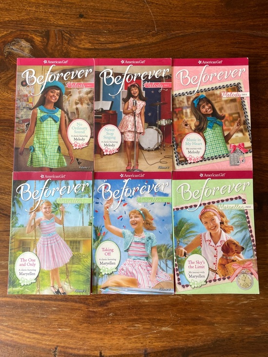 American Girl Other - 6 American Girl BEFOREVER Series Melody + Maryellen Softcover Books (Set of 6)